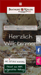 Mobile Screenshot of bratwurst-roeslein.de